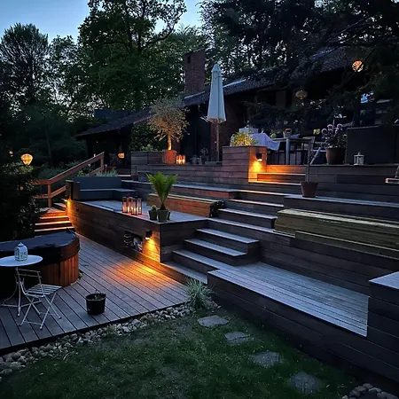 Architect House With Hot Tub And Deck In A Secluded Spot Villa Gadevang